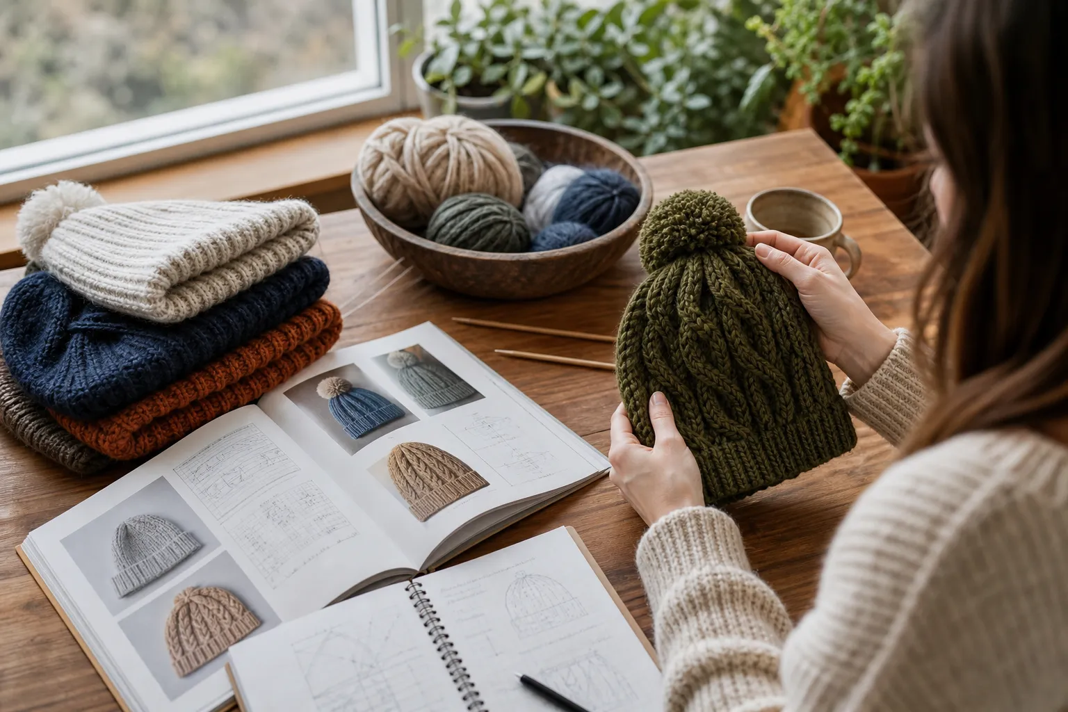 Choosing the Right Beanie Knitting Pattern: A Guide hero image